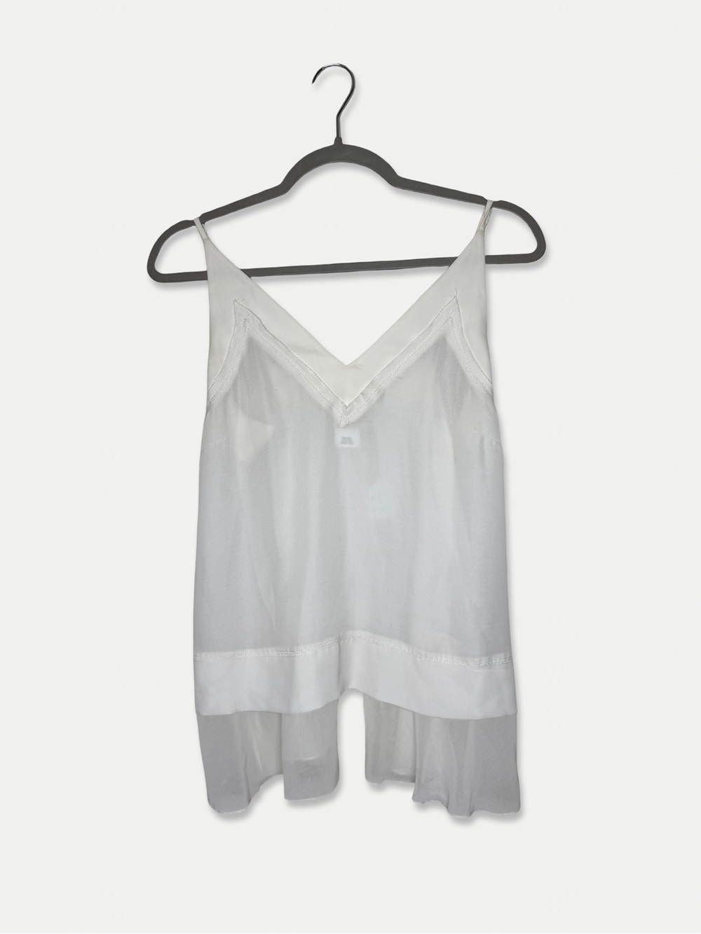 By Malene Birger Blouse Size 34 Cream Color Adjustable Straps Pre-Owned